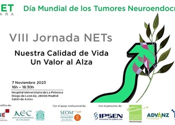 Día Mundial de los Tumores Neuroendocrinos. VIII Jornada NETs. Madrid, 7 de noviembre 2023